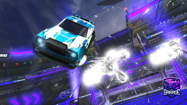 A Rocket League car design from slishkov