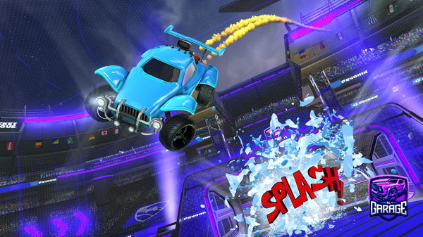 A Rocket League car design from INV2TRADE