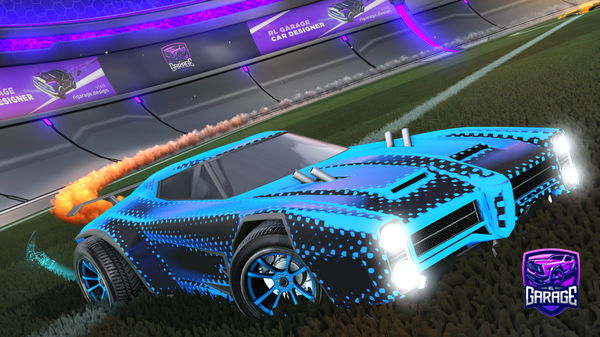 A Rocket League car design from Liffypup