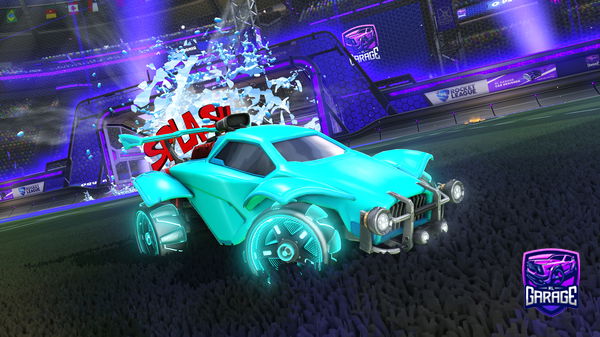 A Rocket League car design from bananachicken