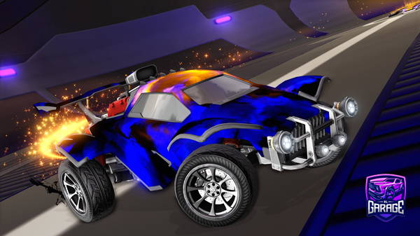 A Rocket League car design from MrMcNuggs