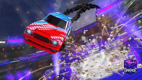 A Rocket League car design from Alsterz