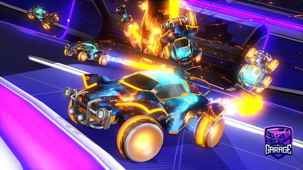 A Rocket League car design from God_XoX