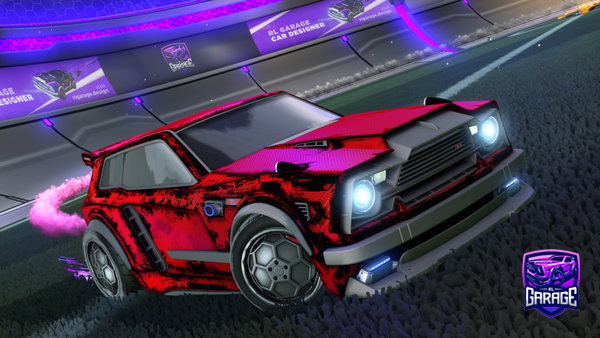 A Rocket League car design from QuickScopeGunner