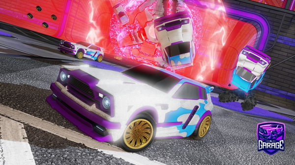 A Rocket League car design from bigjonn