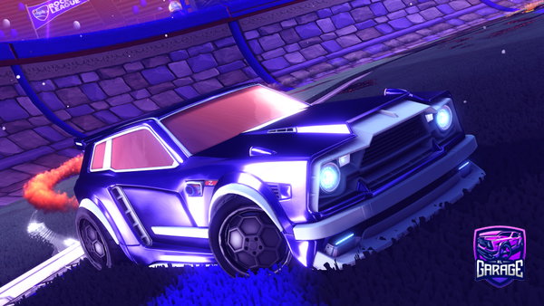 A Rocket League car design from mootjuuuhhh