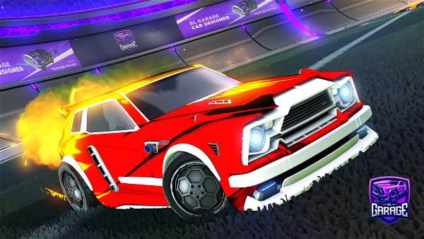 A Rocket League car design from Flicking_It