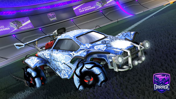 A Rocket League car design from CrspyChkn