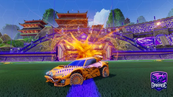 A Rocket League car design from Castrenza