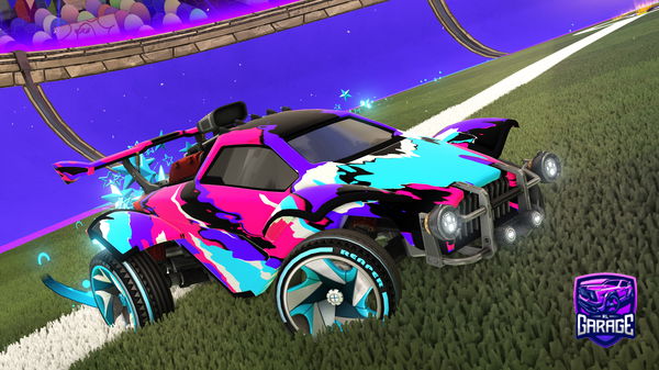 A Rocket League car design from TanLight5924