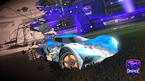 A Rocket League car design from sushisis25