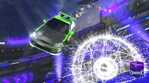 A Rocket League car design from ShrIIk