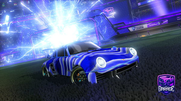 A Rocket League car design from not_Quadra