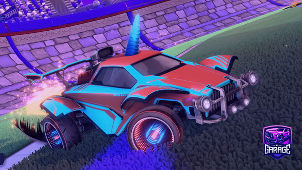 A Rocket League car design from tackywacky85