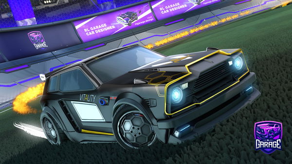A Rocket League car design from kronosrll