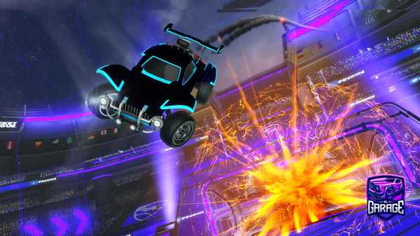 A Rocket League car design from Fazebuffets5