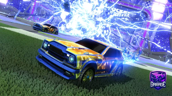 A Rocket League car design from RocketFace4000