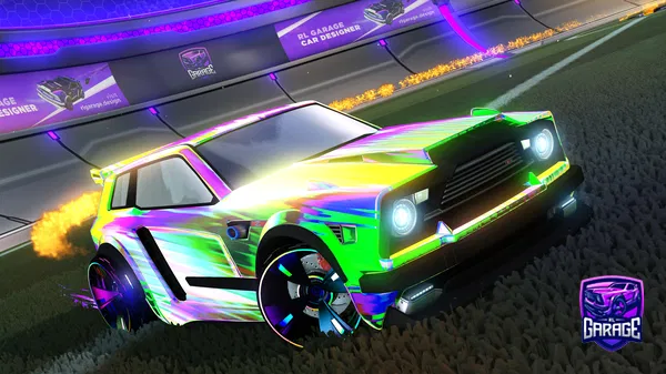 A Rocket League car design from charliejones2014