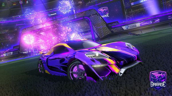 A Rocket League car design from Unlegendary