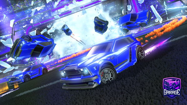 A Rocket League car design from RAYZORDRAGONXVI