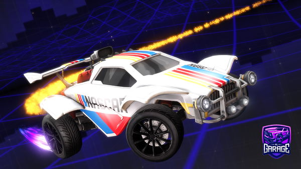 A Rocket League car design from Melxrl_