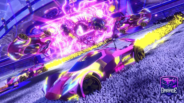 A Rocket League car design from Flerp720