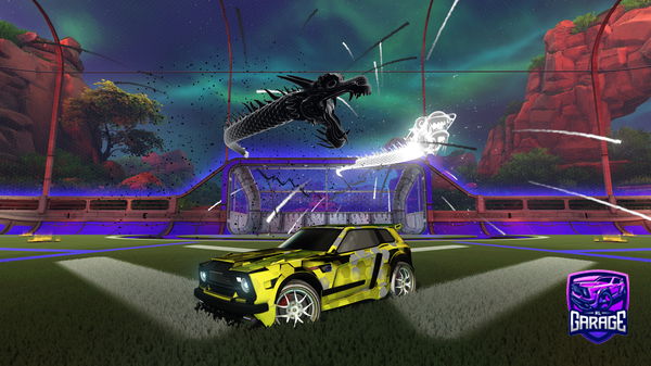 A Rocket League car design from Weavile2099