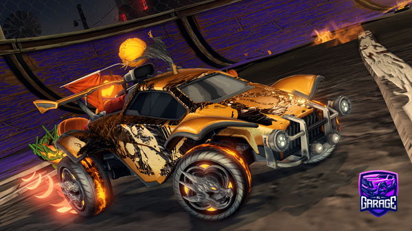 A Rocket League car design from N0D4T