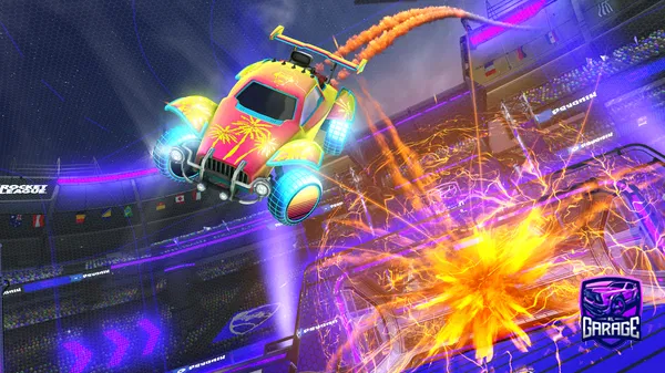 A Rocket League car design from Craftymungo2