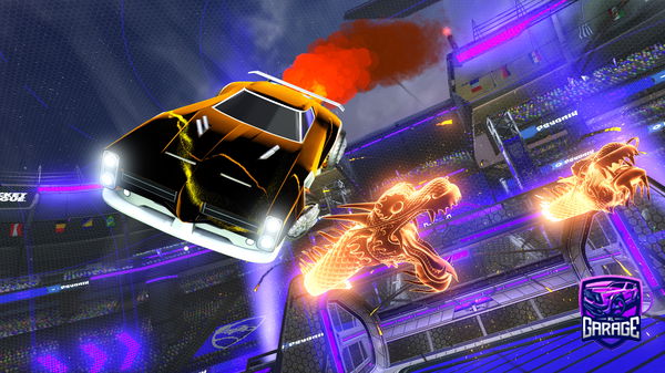 A Rocket League car design from NOTANAVERAGERLTRADER