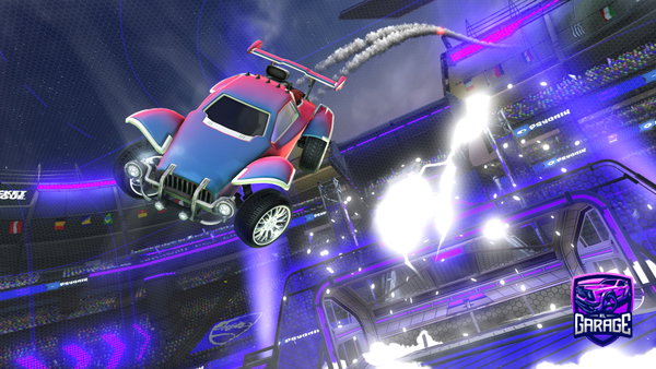 A Rocket League car design from Necromagster