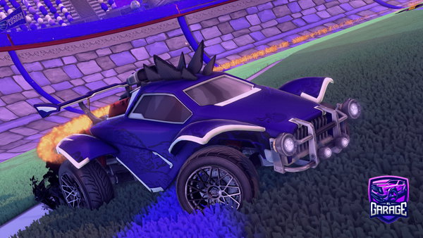 A Rocket League car design from dfuzeoverdrive