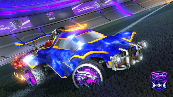 A Rocket League car design from Djadja9149