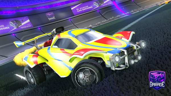A Rocket League car design from Douday-_-