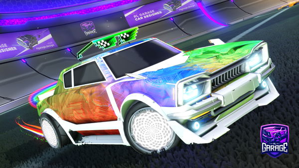 A Rocket League car design from Bigfootgamin_98