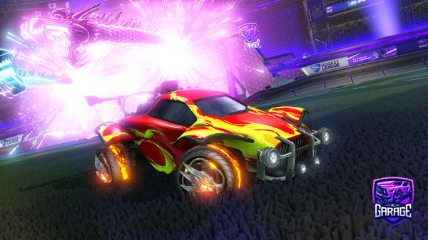 A Rocket League car design from YFARMA3RT