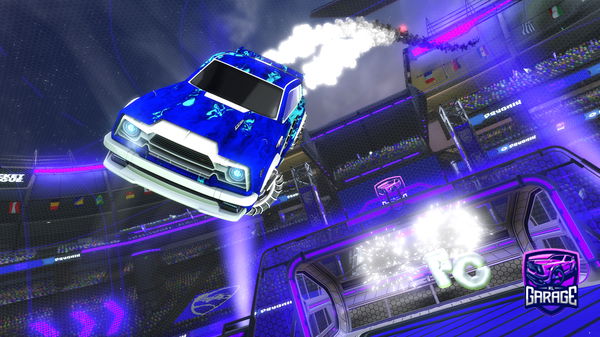 A Rocket League car design from Mattiatrade