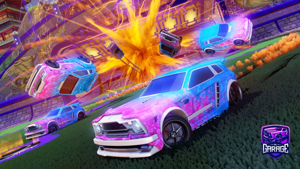 A Rocket League car design from HADES31