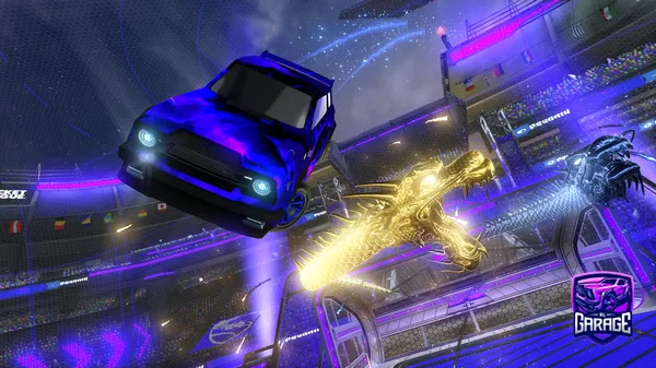 A Rocket League car design from Zirered