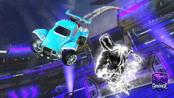 A Rocket League car design from Rlbeastqc