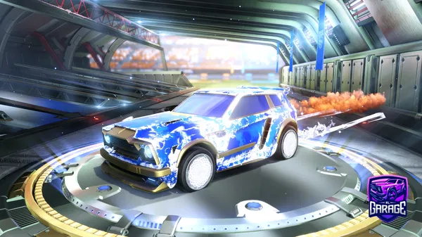 A Rocket League car design from RazvanRPC