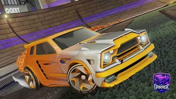 A Rocket League car design from KTRLCluB