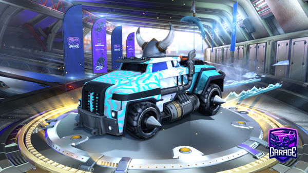 A Rocket League car design from Morladurdon