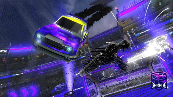 A Rocket League car design from elfigo