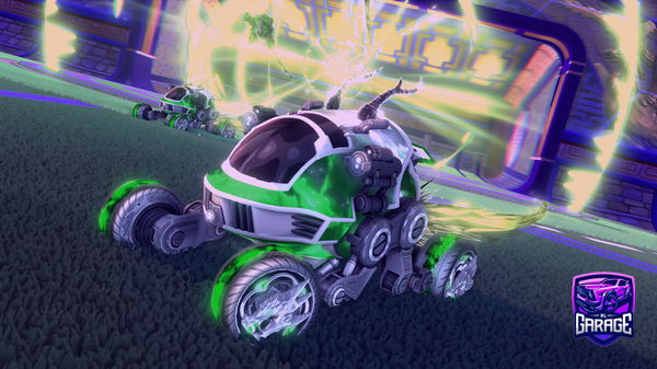 A Rocket League car design from Bobbyballs