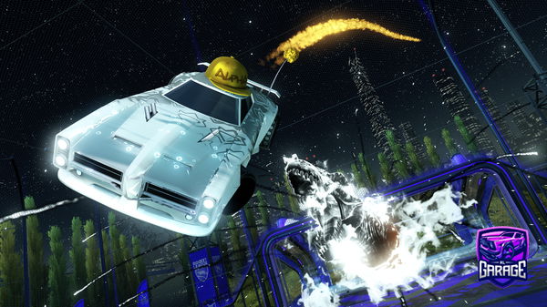 A Rocket League car design from FakeAlpha_07