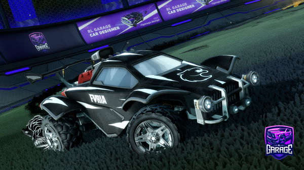 A Rocket League car design from turbo492