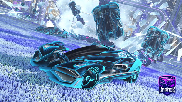 A Rocket League car design from PozitivPlay