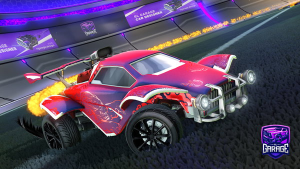 A Rocket League car design from harrtzzy