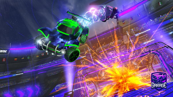 A Rocket League car design from clubcub